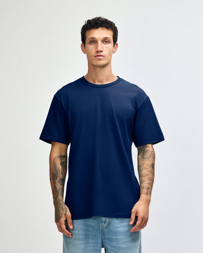 American Apparel Sueded Unisex Short Sleeve T-shirt - Navy