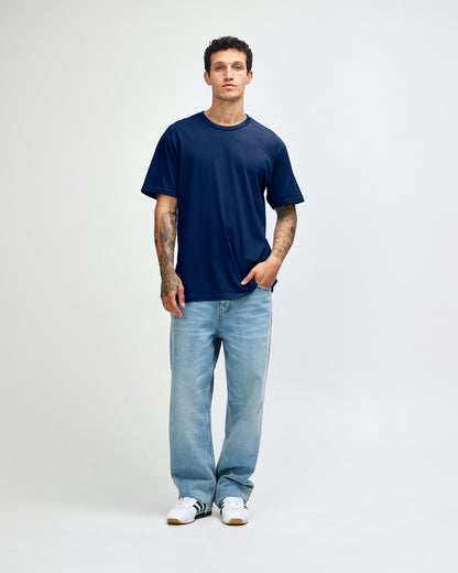 American Apparel Sueded Unisex Short Sleeve T-shirt - Navy
