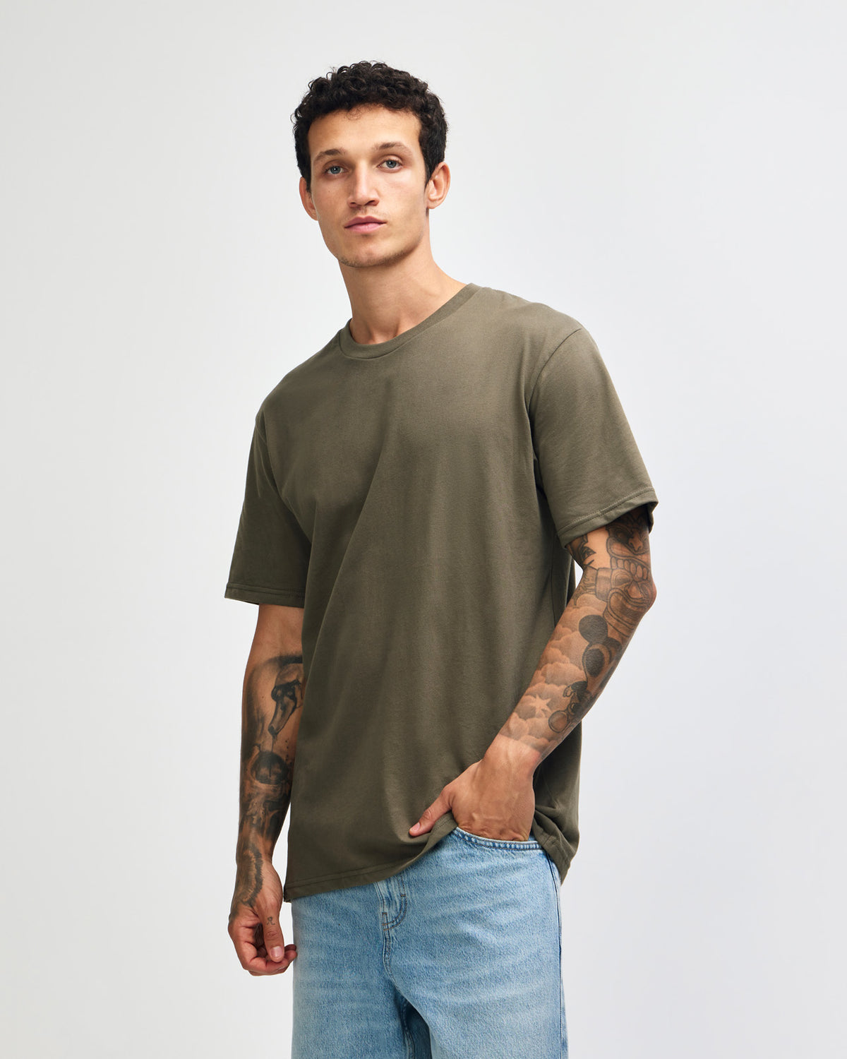 American Apparel Sueded Unisex Short Sleeve T-shirt - Sueded Lieutenant