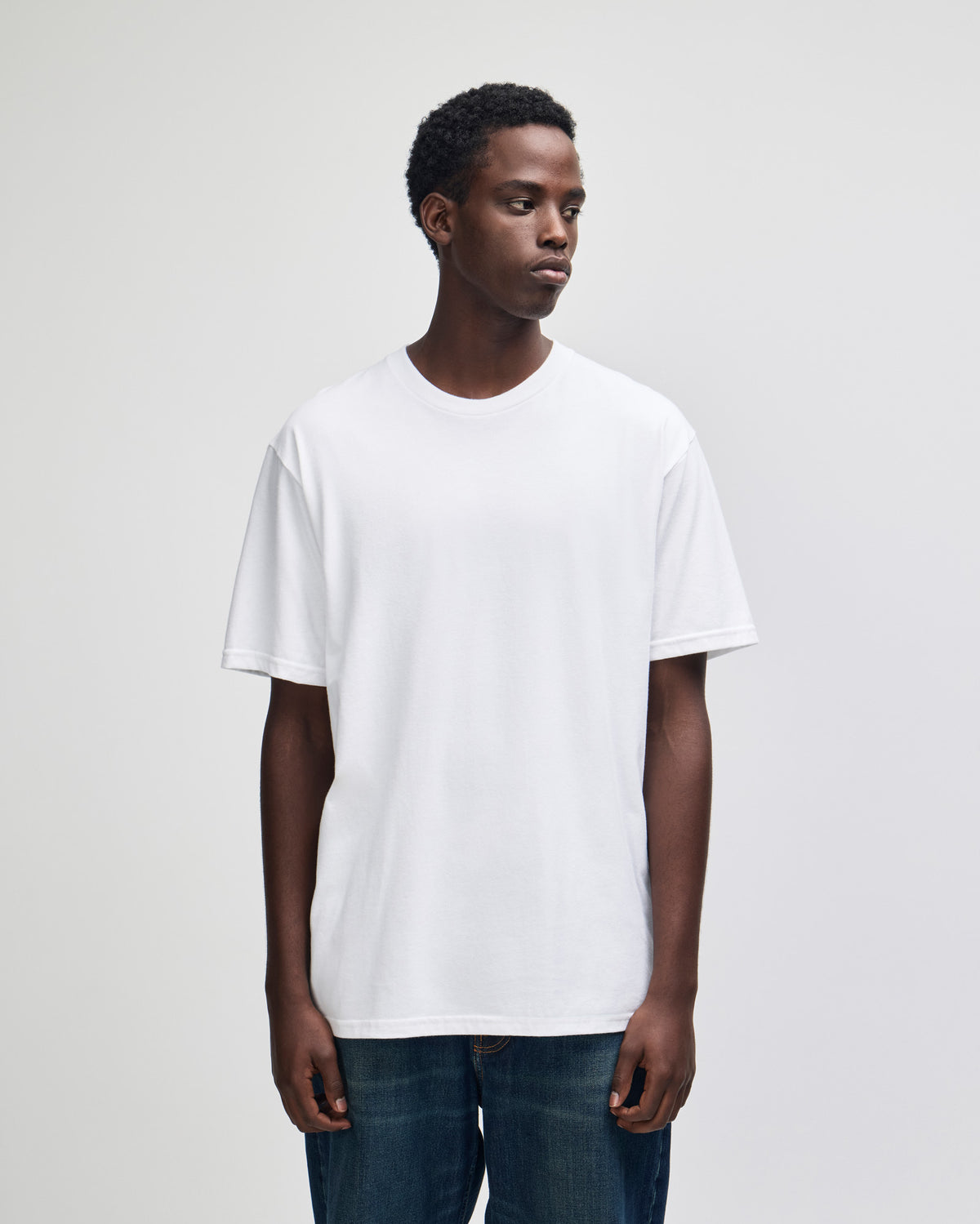 American Apparel Sueded Unisex Short Sleeve T-shirt - White