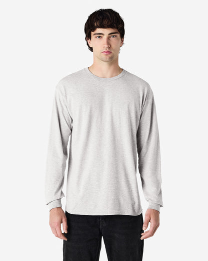 Gildan Heavy Cotton Adult Long Sleeve T-Shirt - Ash