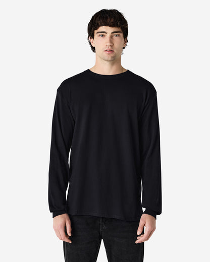 Gildan Heavy Cotton Adult Long Sleeve T-Shirt - Black