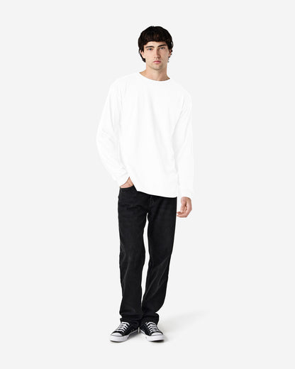 Gildan Heavy Cotton Adult Long Sleeve T-Shirt - White