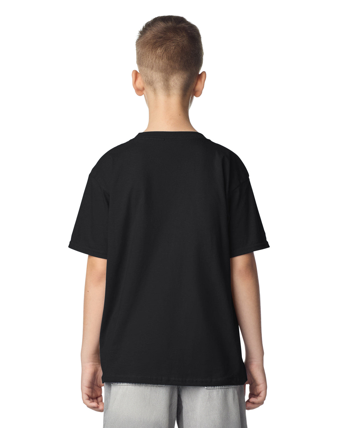 Gildan Youth Softstyle Short Sleeve T-shirt - Black