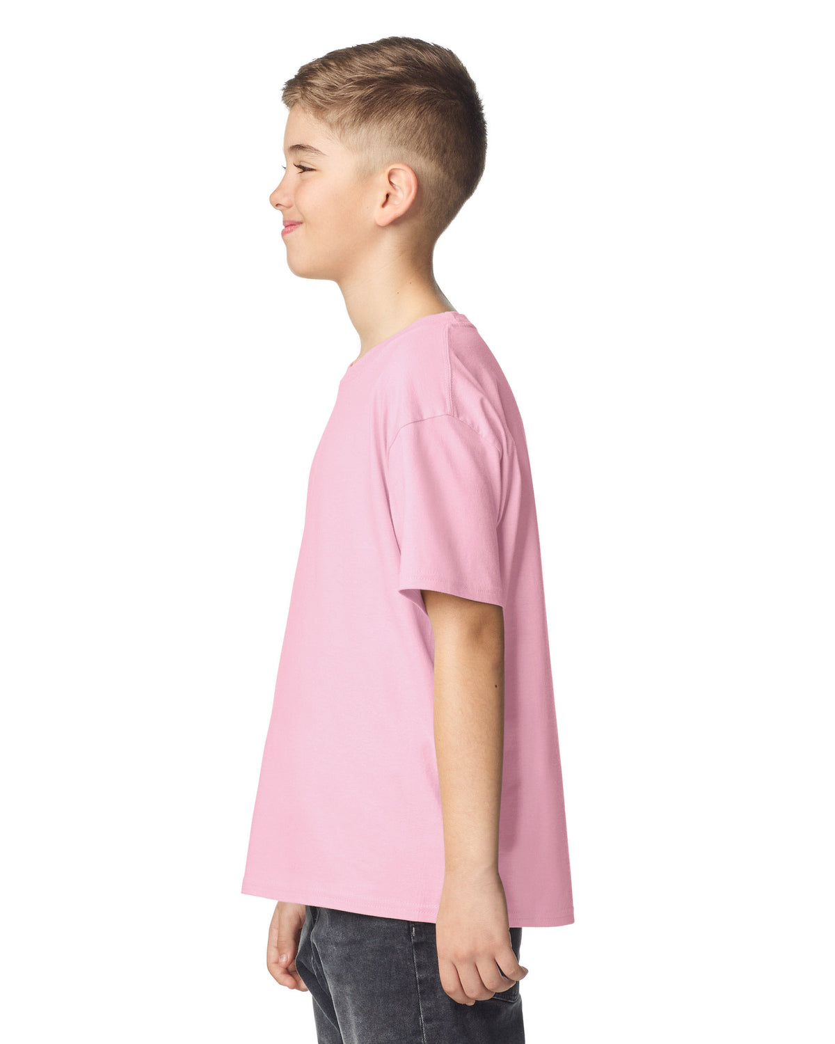 Gildan Youth Softstyle Short Sleeve T-shirt - Light Pink