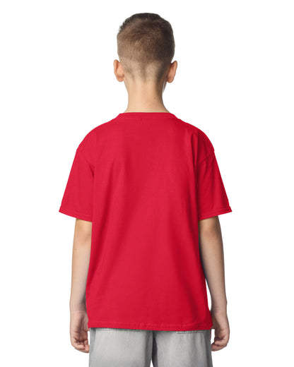 Gildan Youth Softstyle Short Sleeve T-shirt - Red