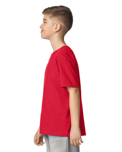 Gildan Youth Softstyle Short Sleeve T-shirt - Red