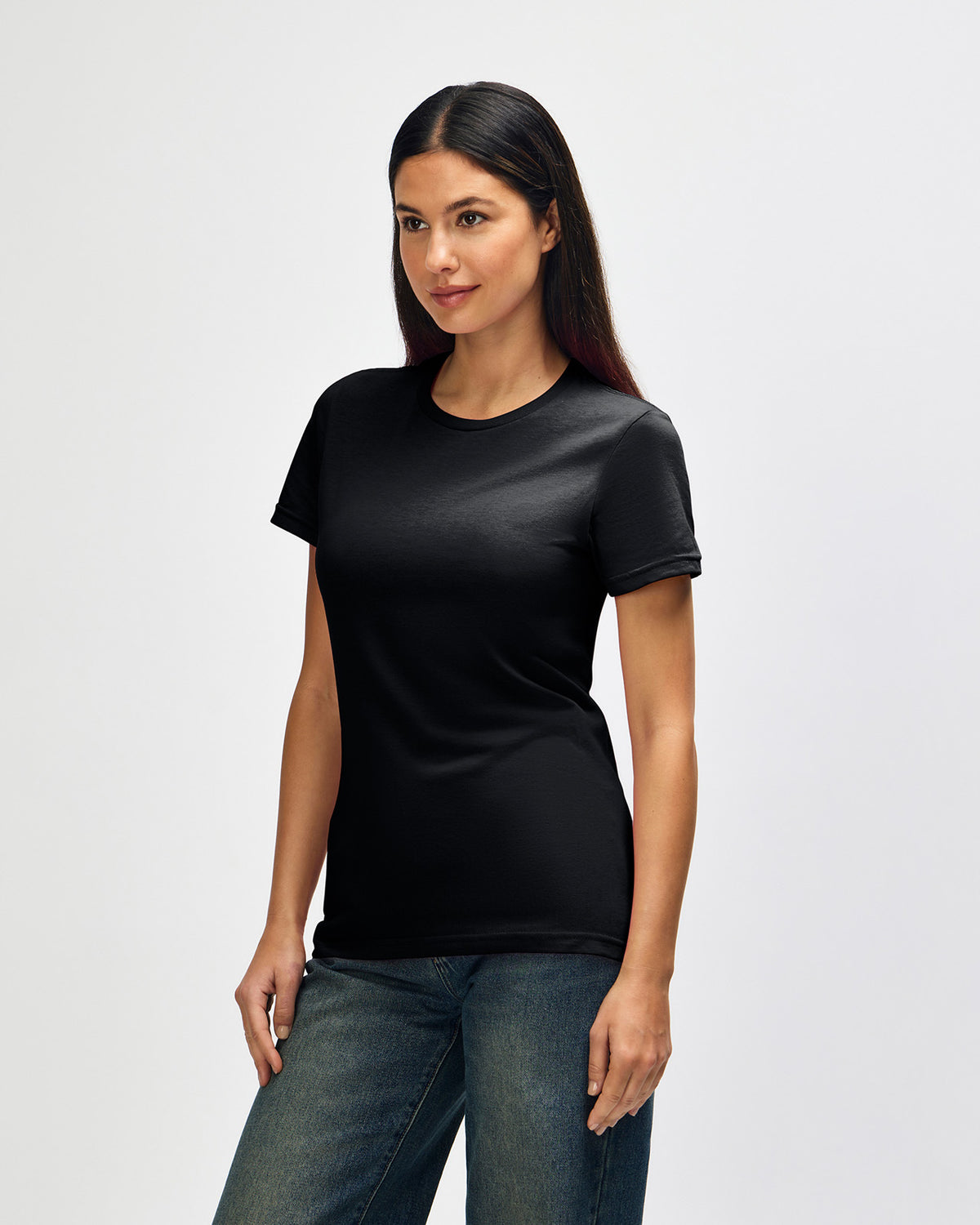 Gildan Softstyle Ladies' T-Shirt - Black