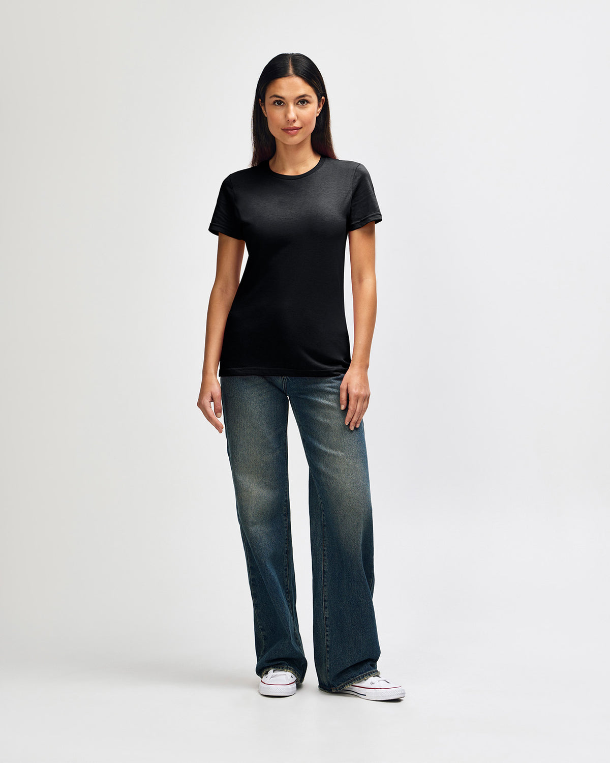 Gildan Softstyle Ladies' T-Shirt - Black