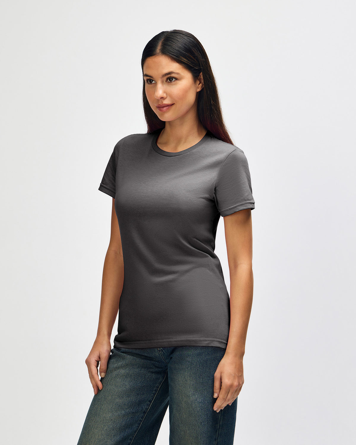 Gildan Softstyle Ladies' T-Shirt - Charcoal