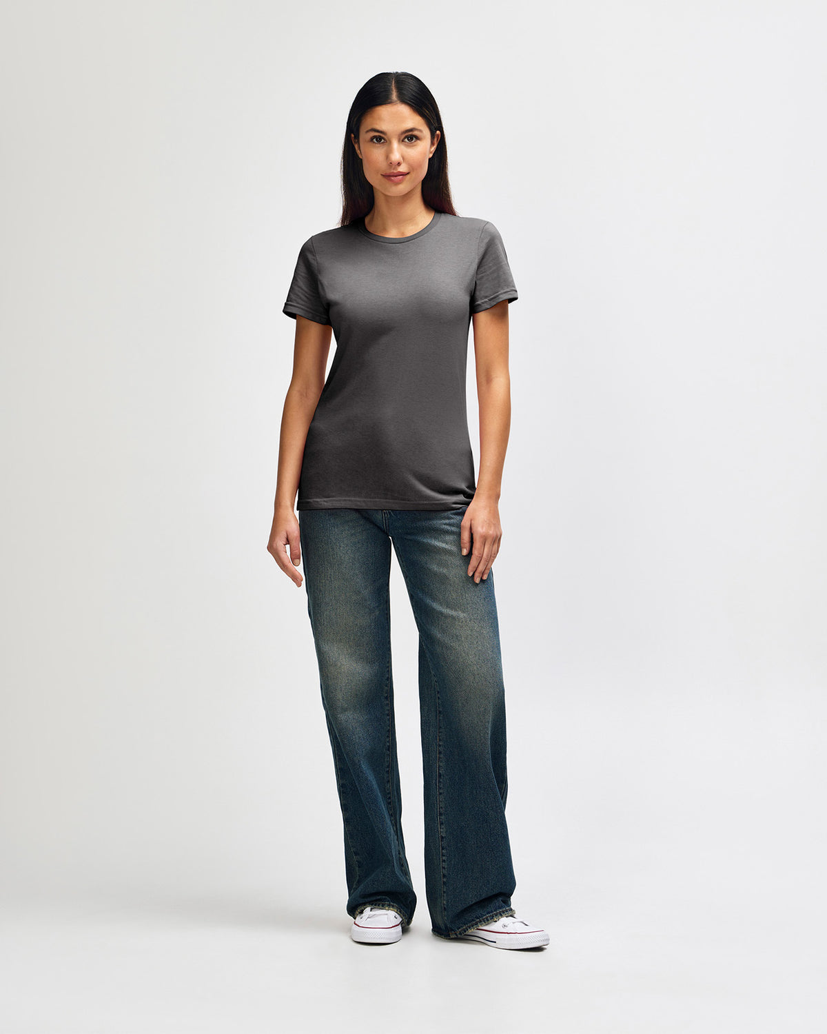 Gildan Softstyle Ladies' T-Shirt - Charcoal