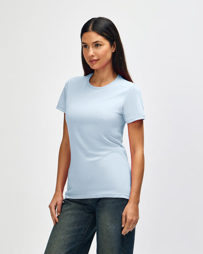 Gildan Softstyle Ladies' T-Shirt - Light Blue