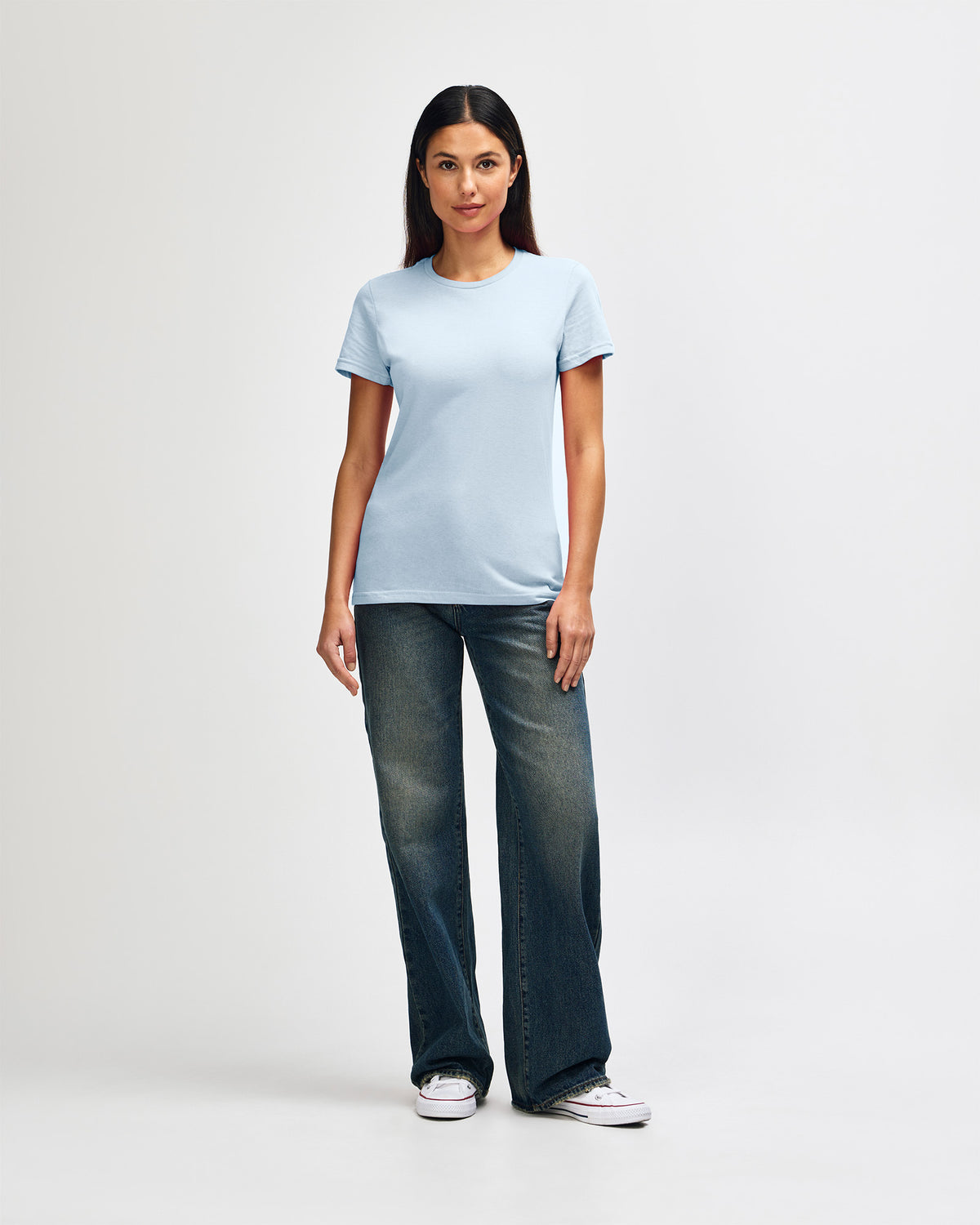 Gildan Softstyle Ladies' T-Shirt - Light Blue