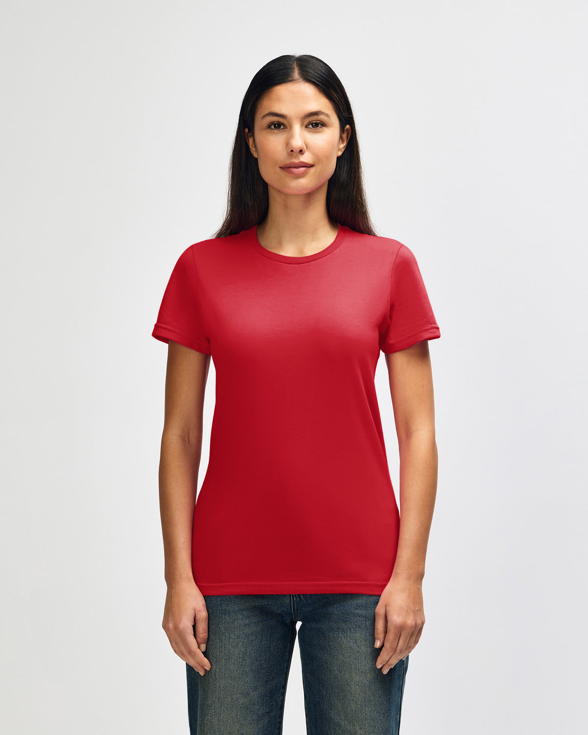Gildan Softstyle Ladies' T-Shirt - Red