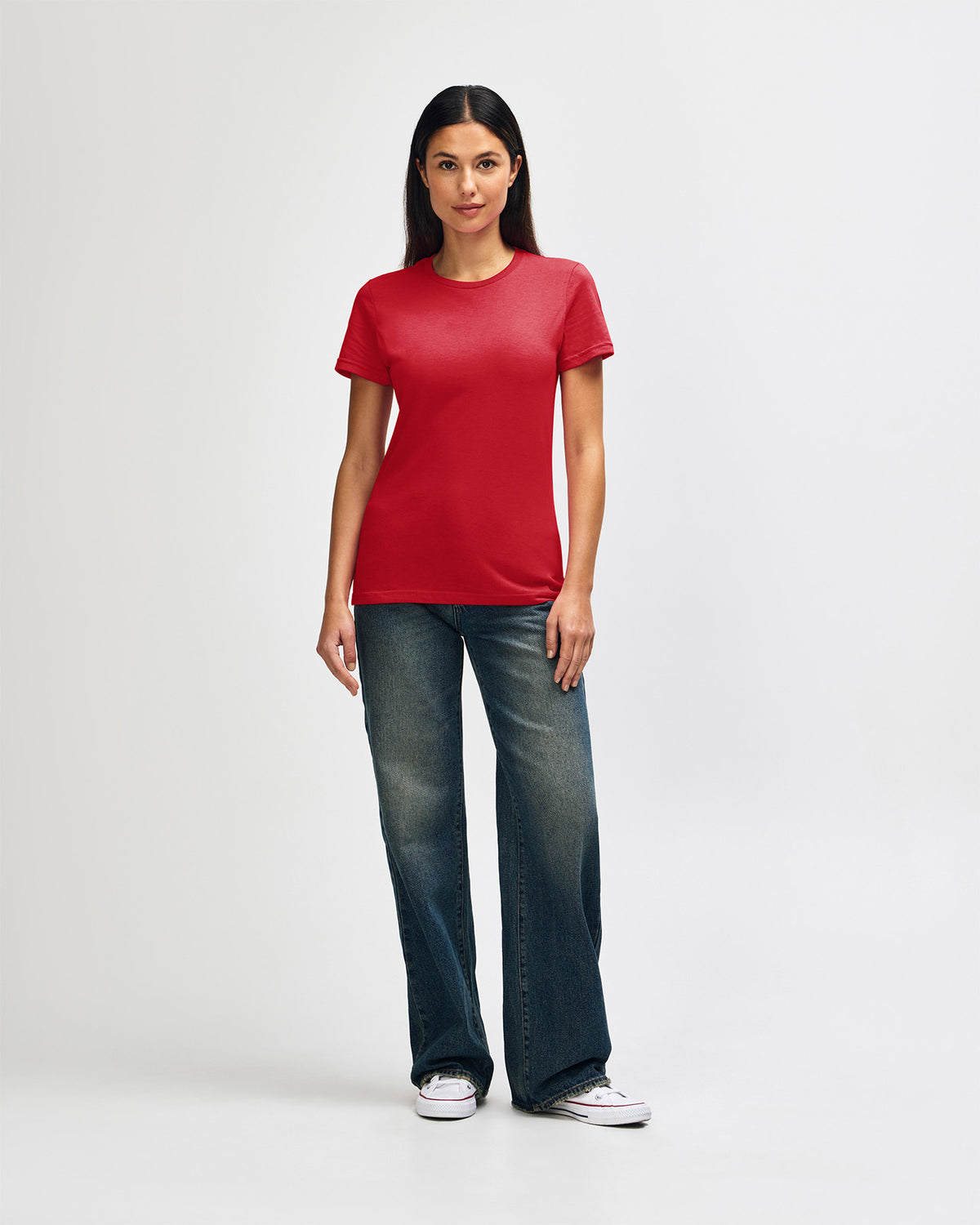 Gildan Softstyle Ladies' T-Shirt - Red