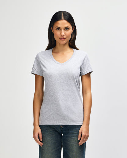 Gildan Softstyle Ladies' V-Neck T-Shirt - Sport Grey