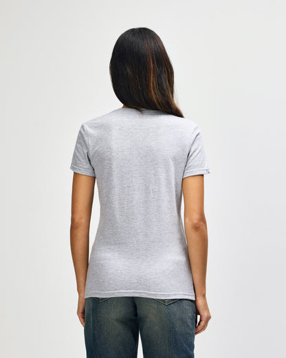 Gildan Softstyle Ladies' V-Neck T-Shirt - Sport Grey