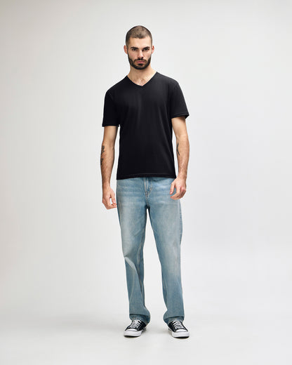 Gildan Softstyle Adult V-Neck T-Shirt - Black