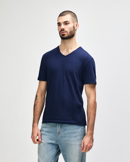 Gildan Softstyle Adult V-Neck T-Shirt - Navy