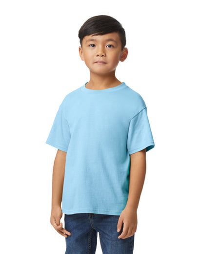 Gildan Softstyle Youth Midweight T-Shirt - Light Blue