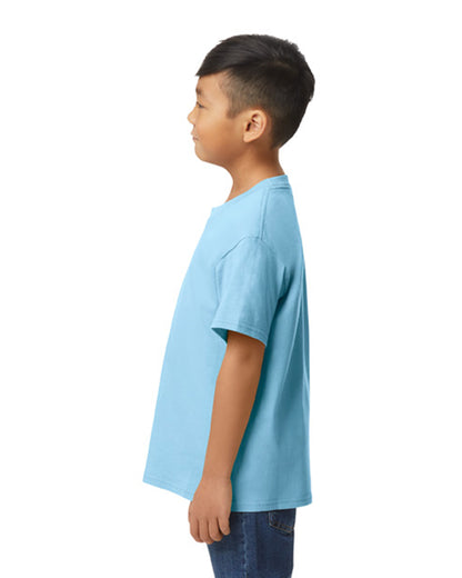 Gildan Softstyle Youth Midweight T-Shirt - Light Blue