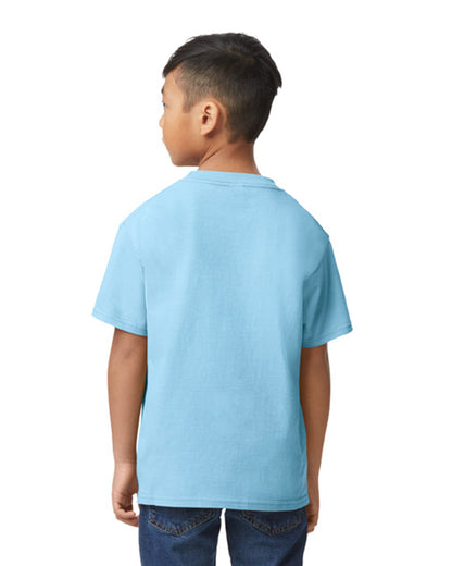 Gildan Softstyle Youth Midweight T-Shirt - Light Blue