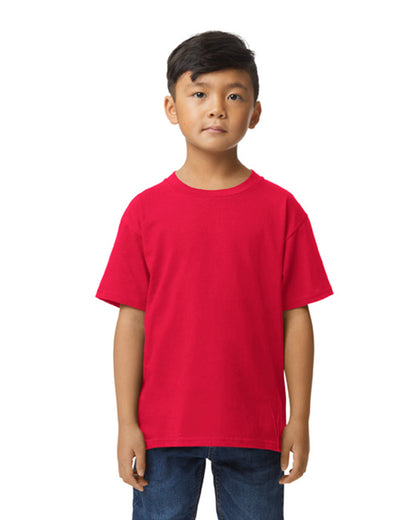 Gildan Softstyle Youth Midweight T-Shirt - Red