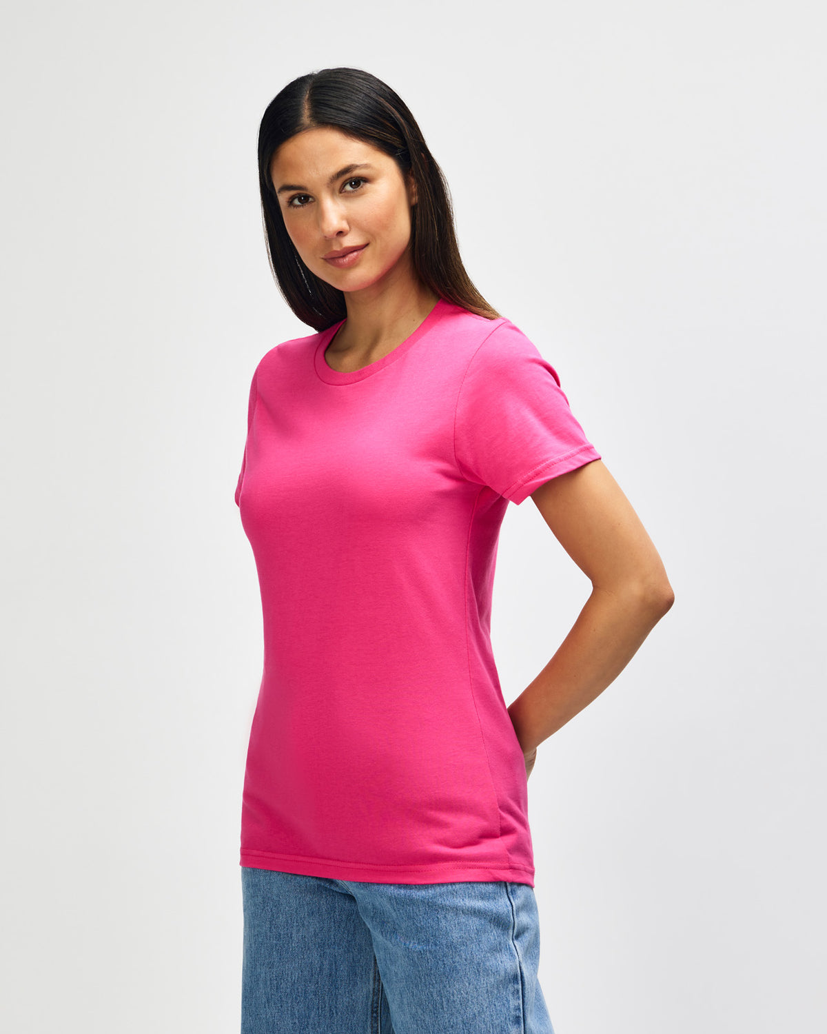 Gildan Softstyle Ladies Midweight T-Shirt - Heliconia