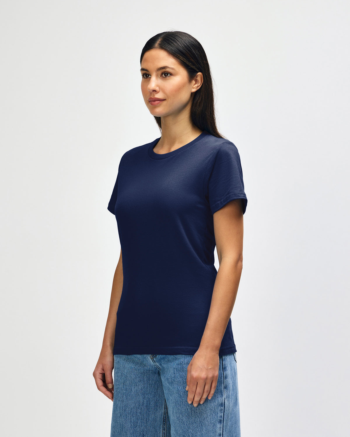Gildan Softstyle Ladies Midweight T-Shirt - Navy