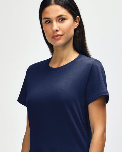 Gildan Softstyle Ladies Midweight T-Shirt - Navy