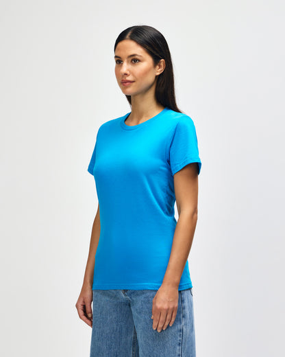 Gildan Softstyle Ladies Midweight T-Shirt - Sapphire