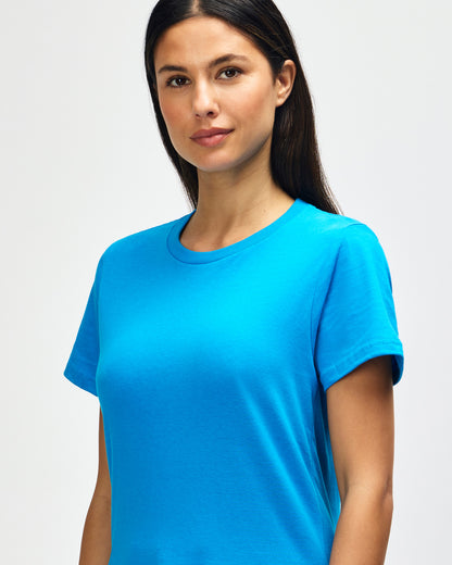 Gildan Softstyle Ladies Midweight T-Shirt - Sapphire
