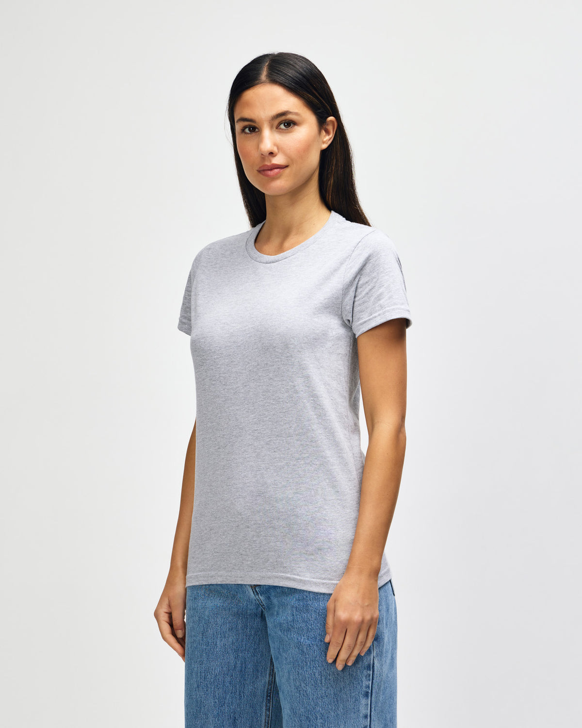 Gildan Softstyle Ladies Midweight T-Shirt - Sport Grey