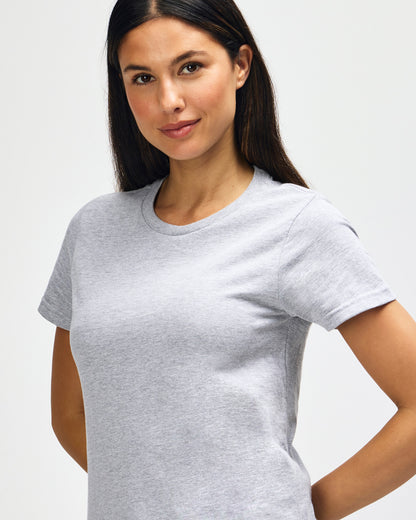Gildan Softstyle Ladies Midweight T-Shirt - Sport Grey