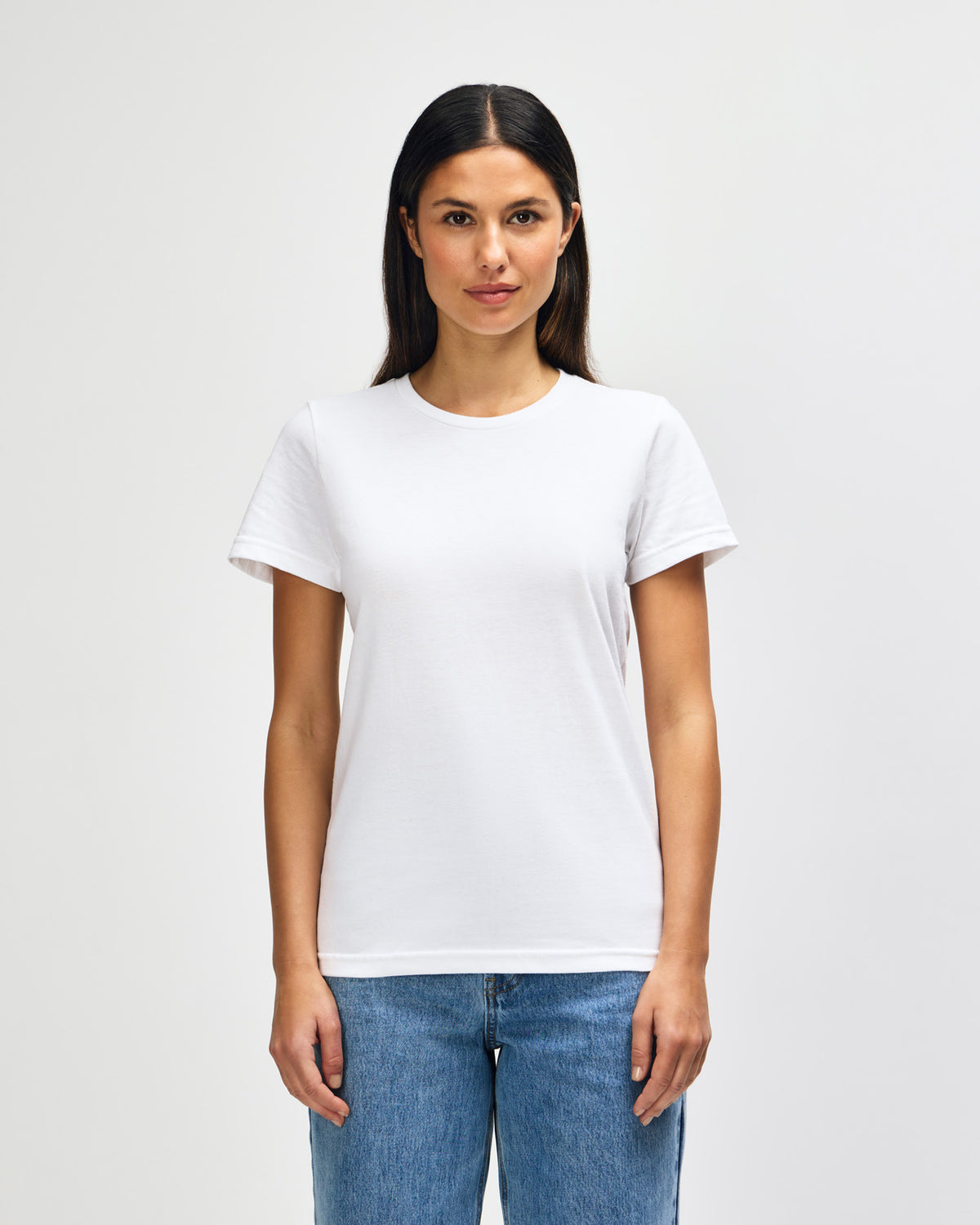 Gildan Softstyle Ladies Midweight T-Shirt - White