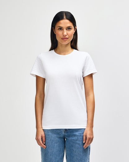 Gildan Softstyle Ladies Midweight T-Shirt - White
