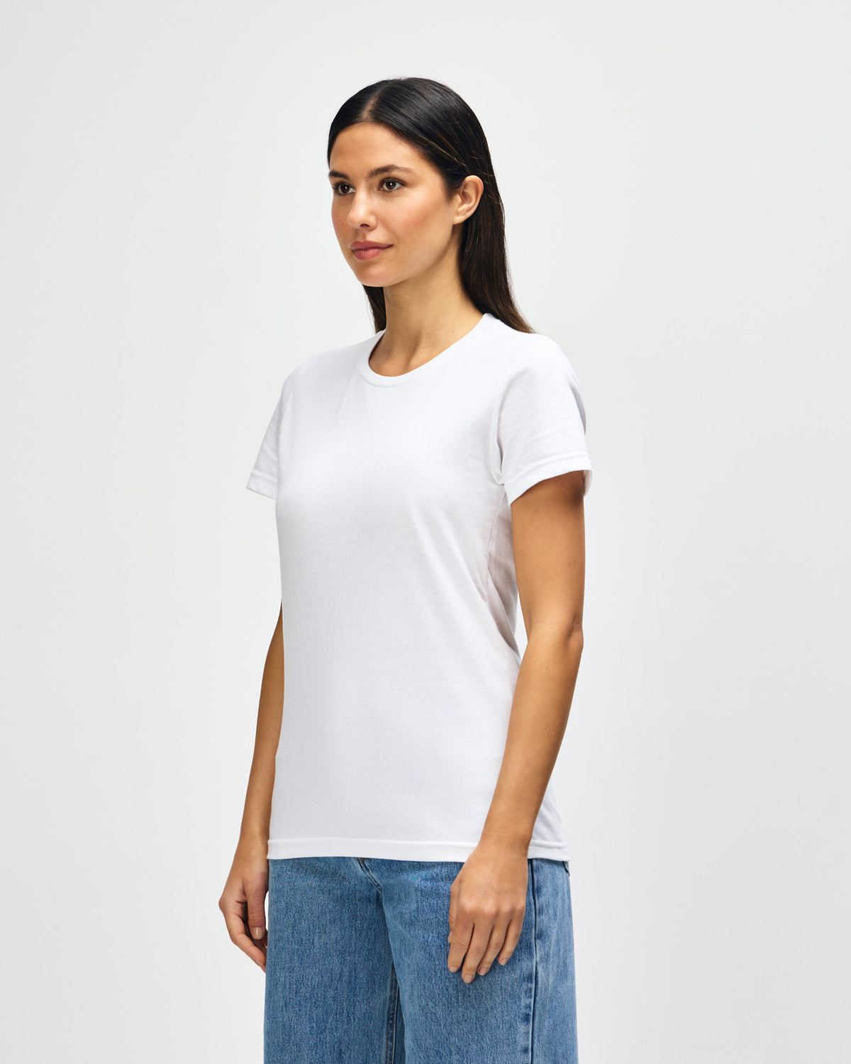 Gildan Softstyle Ladies Midweight T-Shirt - White