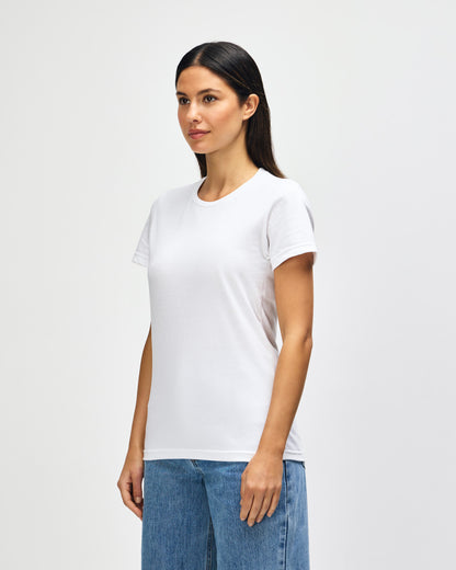 Gildan Softstyle Ladies Midweight T-Shirt - White