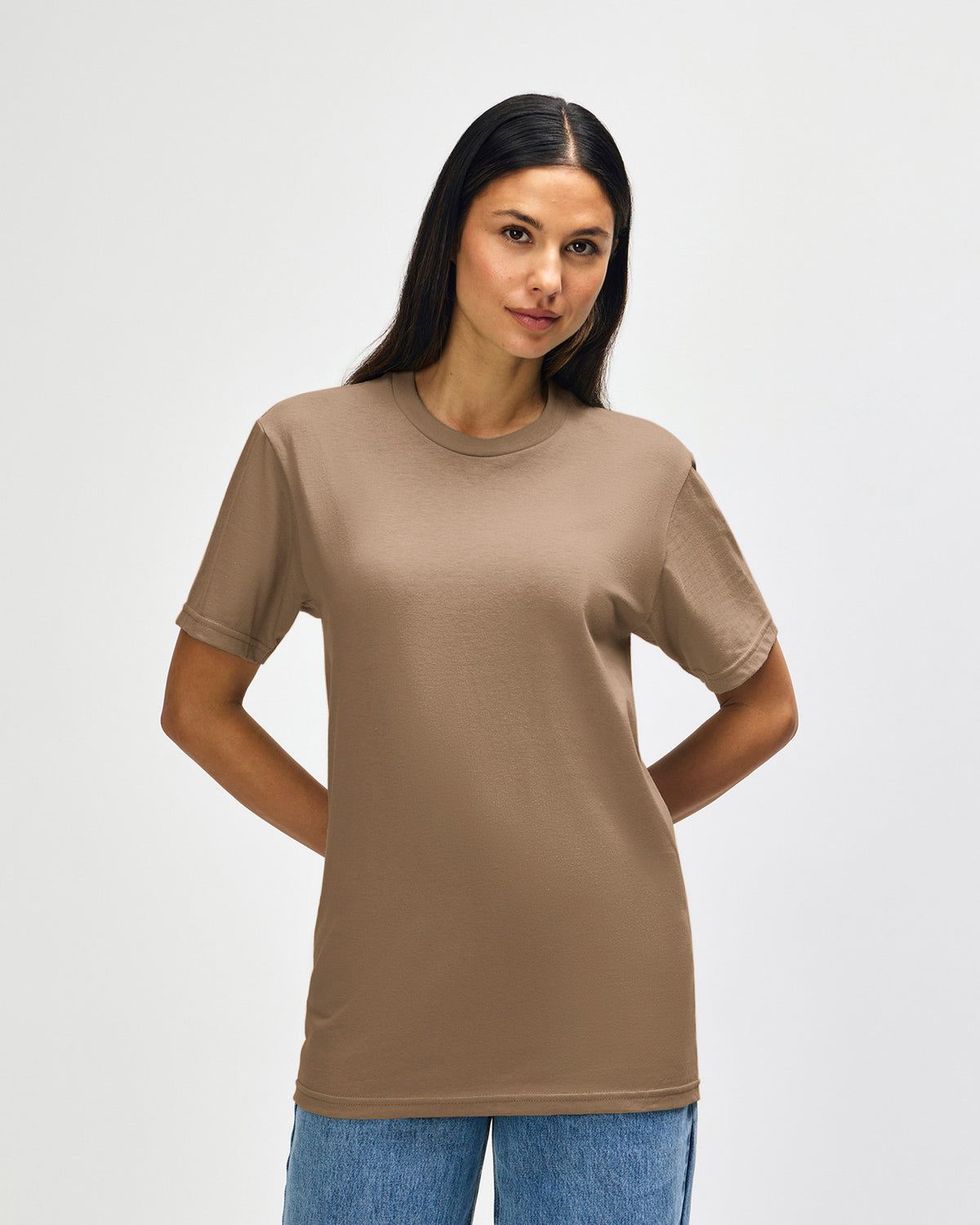 Gildan Softstyle Adult Midweight T-Shirt - Brown Savana