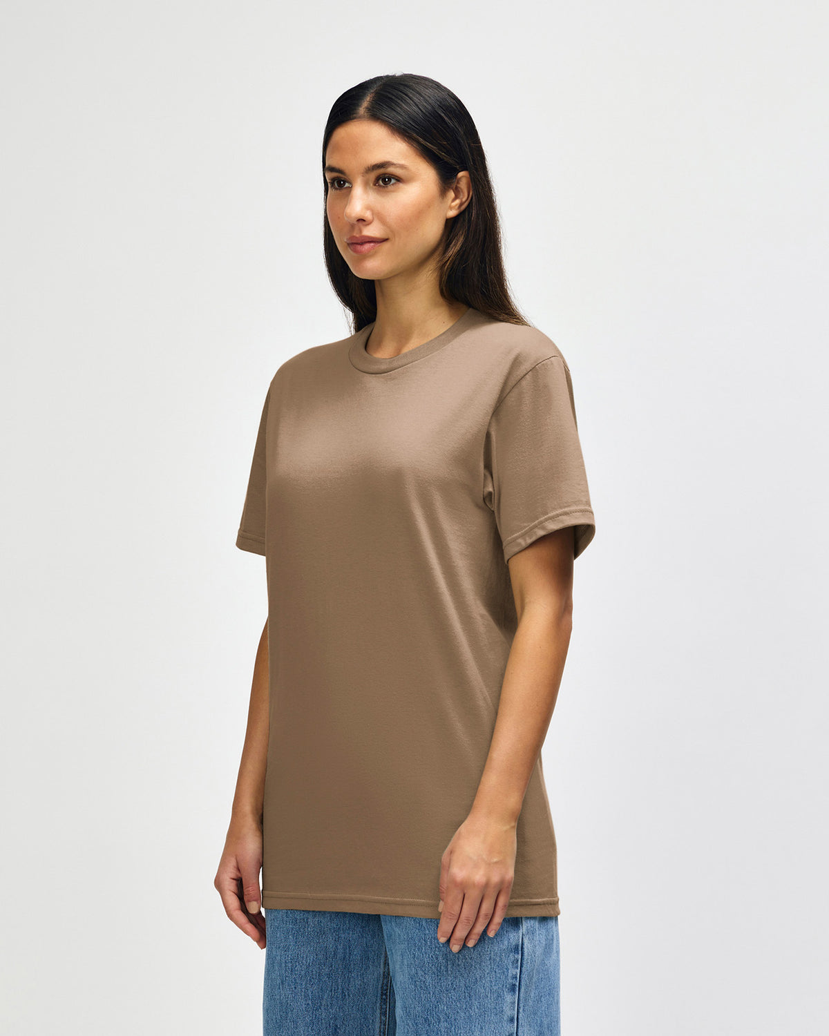 Gildan Softstyle Adult Midweight T-Shirt - Brown Savana