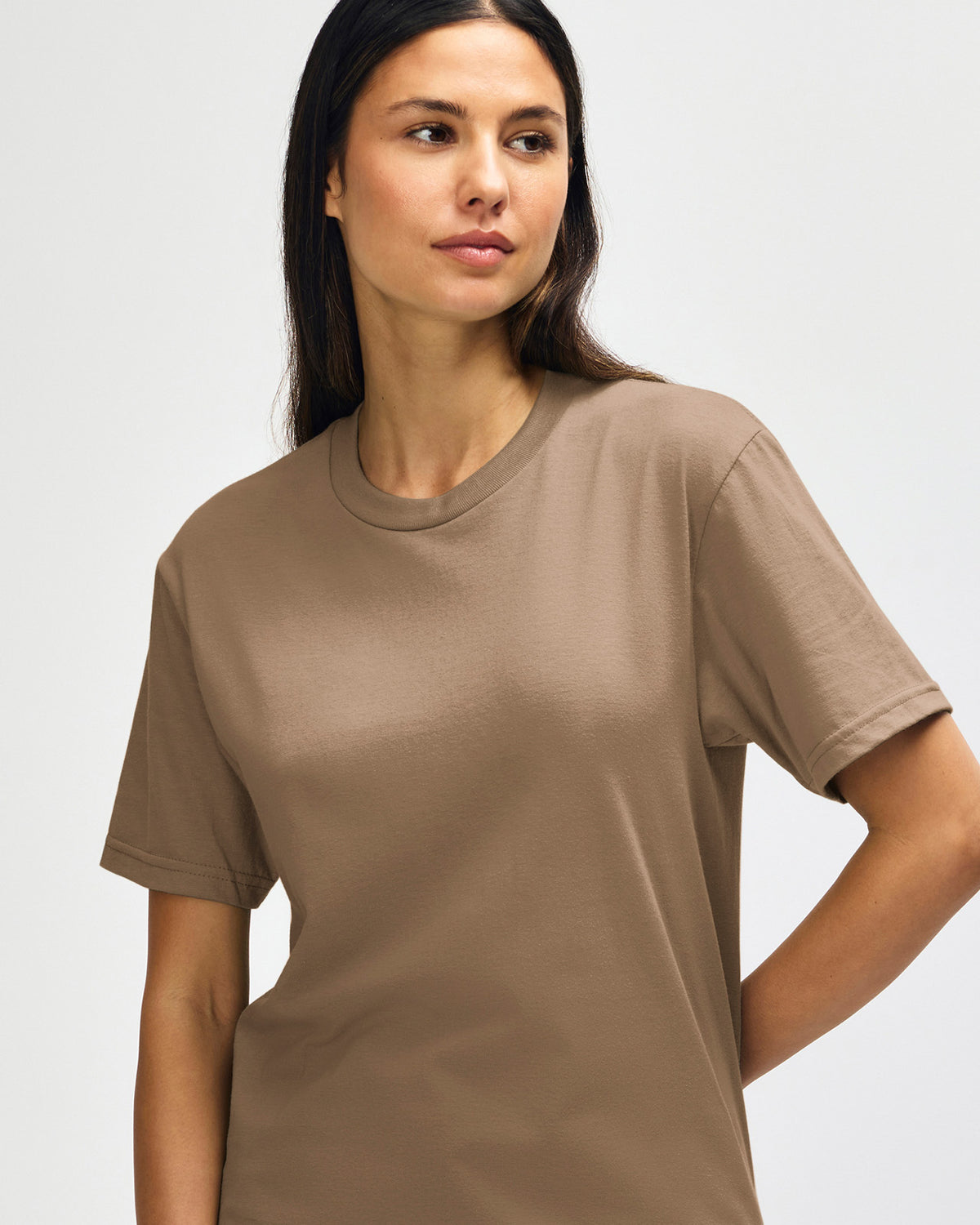 Gildan Softstyle Adult Midweight T-Shirt - Brown Savana