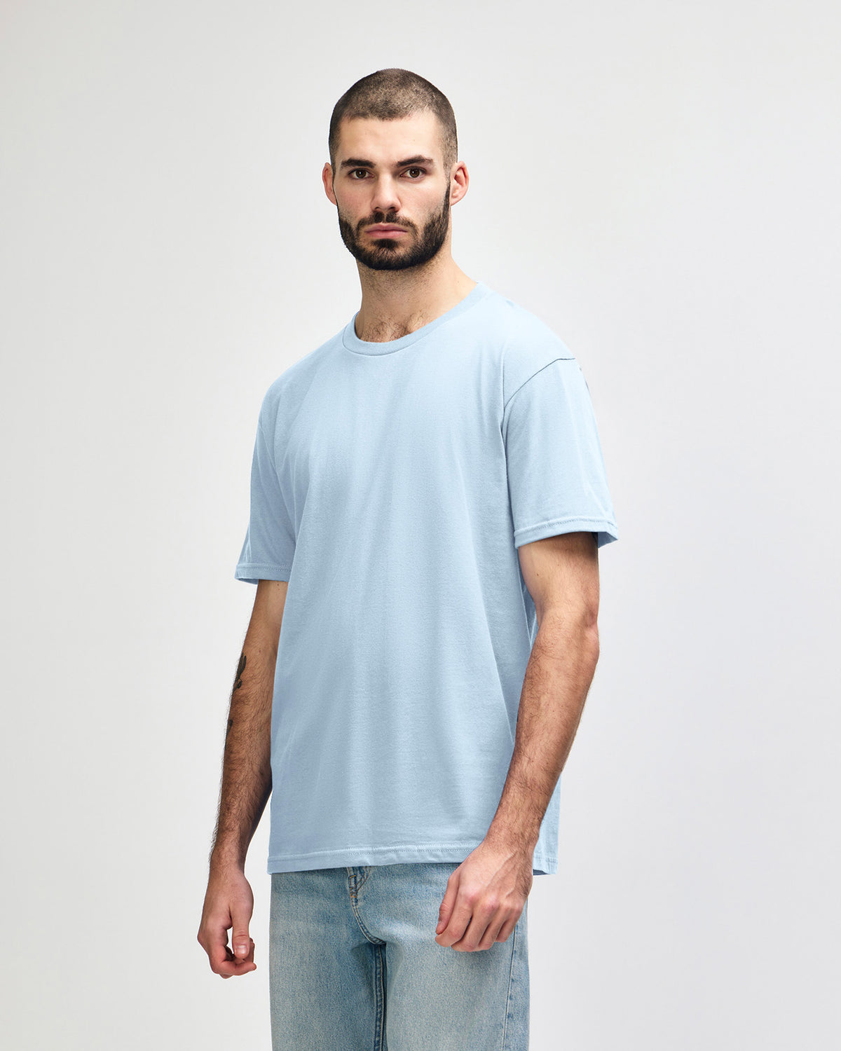 Gildan Softstyle Adult Midweight T-Shirt - Light Blue