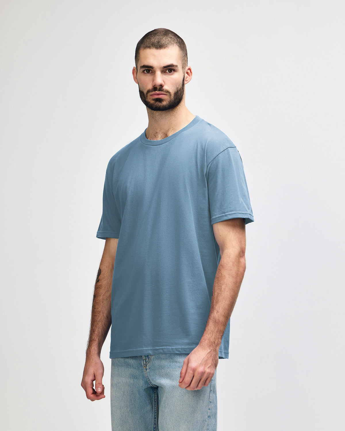 Gildan Softstyle Adult Midweight T-Shirt - Stone Blue