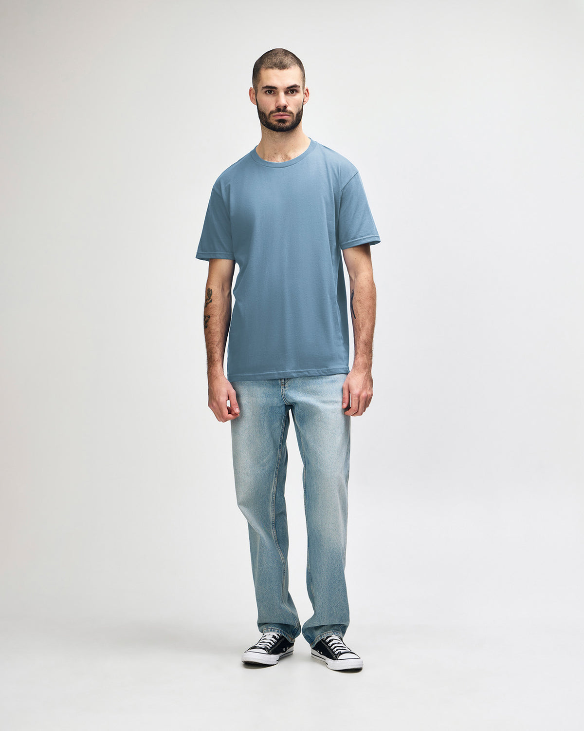 Gildan Softstyle Adult Midweight T-Shirt - Stone Blue