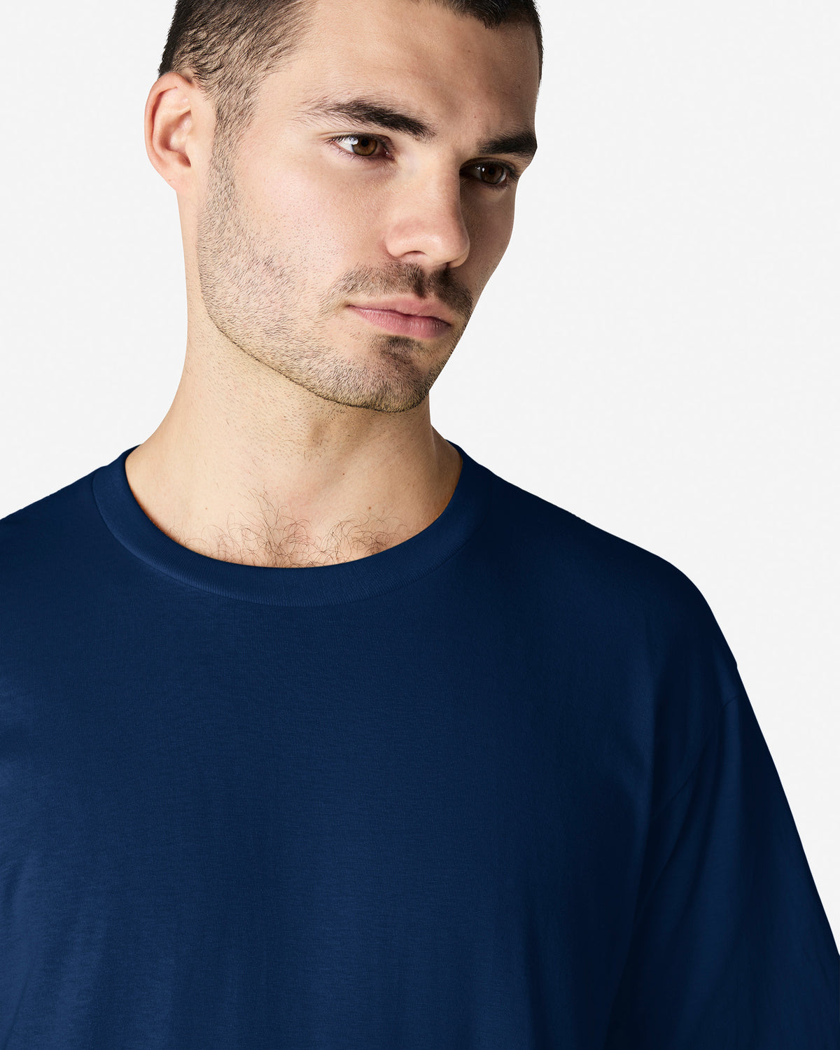 Gildan Softstyle Adult Midweight No Label T-Shirt - Navy