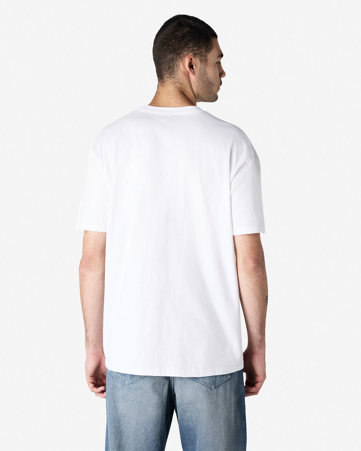 Gildan Softstyle Adult Midweight No Label T-Shirt - White
