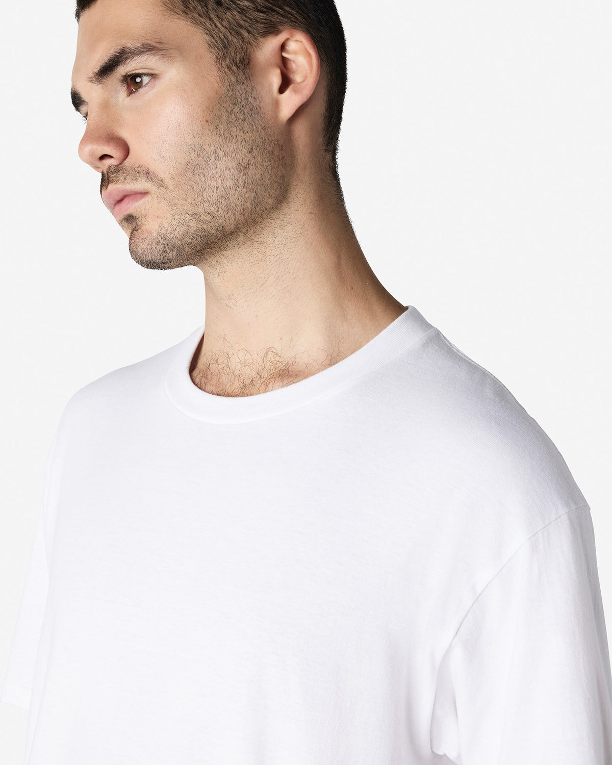 Gildan Softstyle Adult Midweight No Label T-Shirt - White