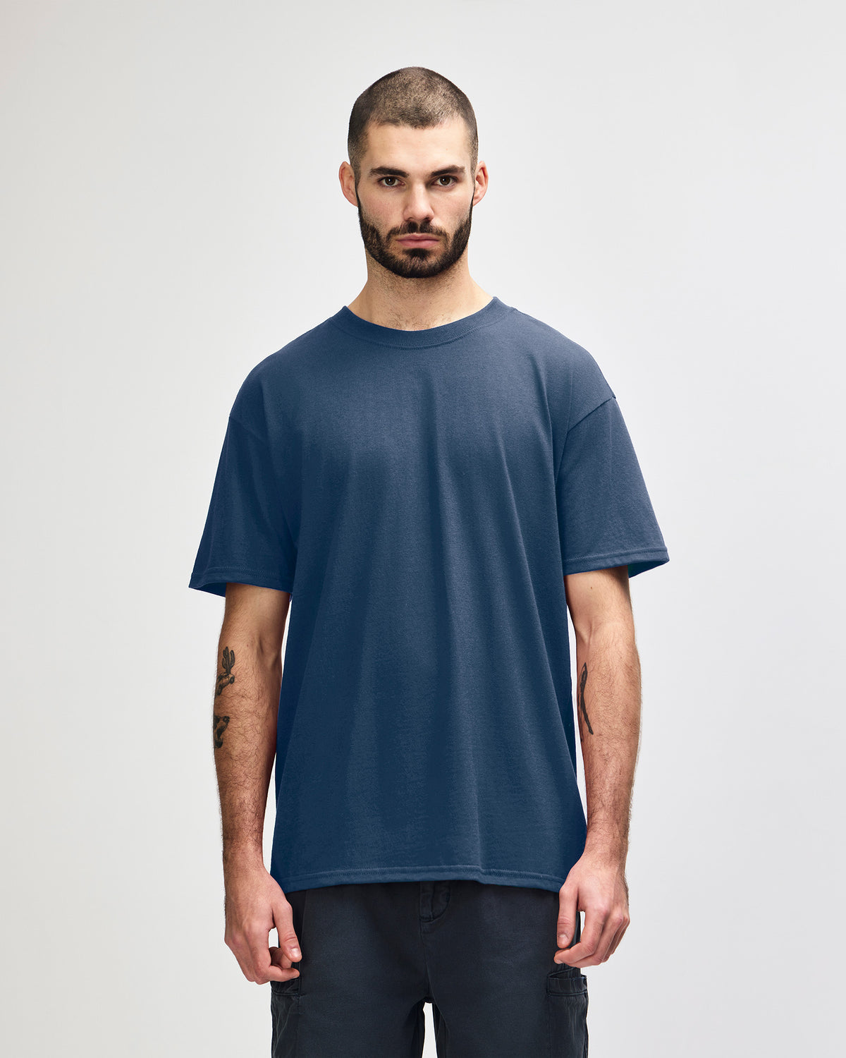 Gildan Hammer Maxweight Adult T-Shirt - Blue Dusk