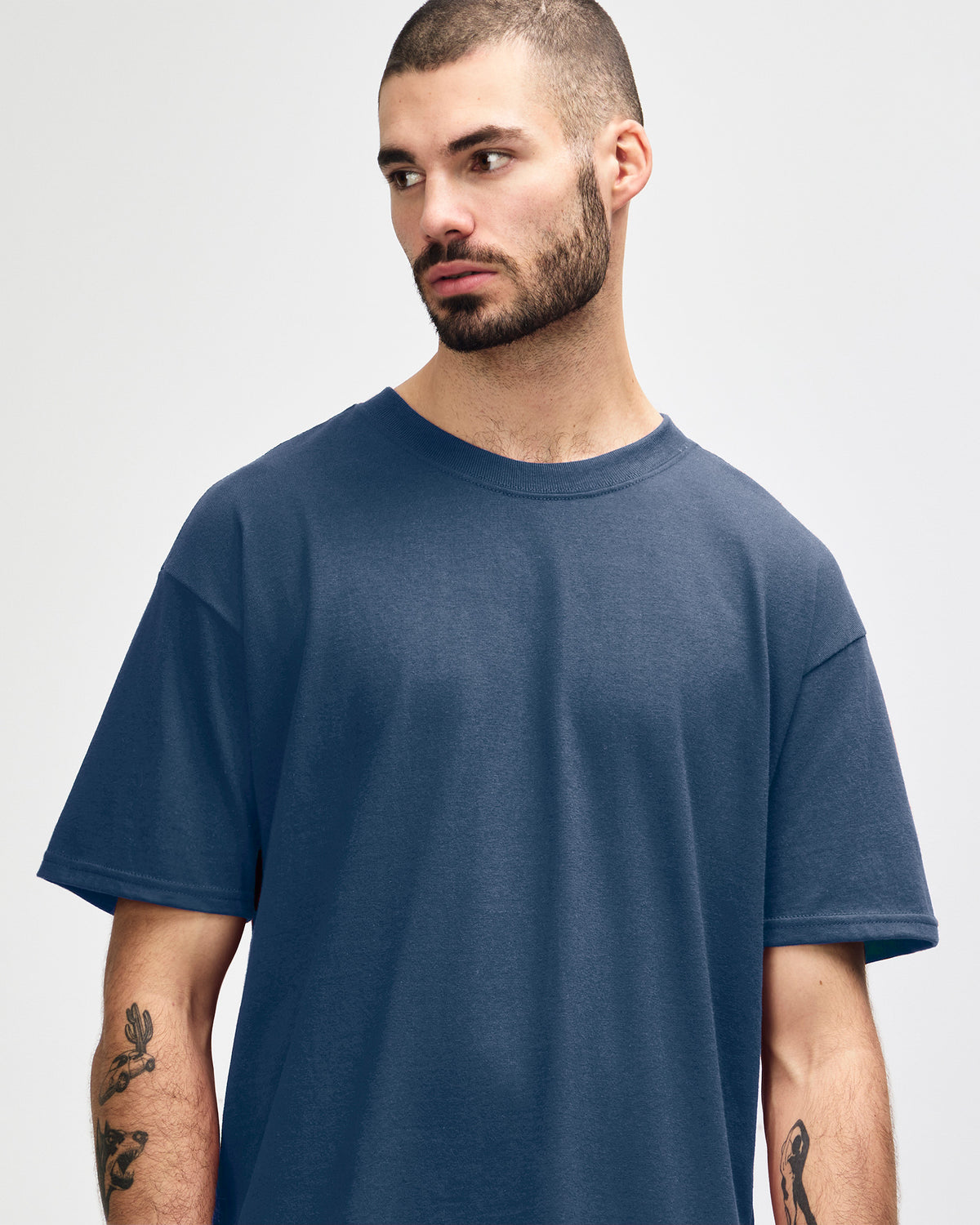 Gildan Hammer Maxweight Adult T-Shirt - Blue Dusk