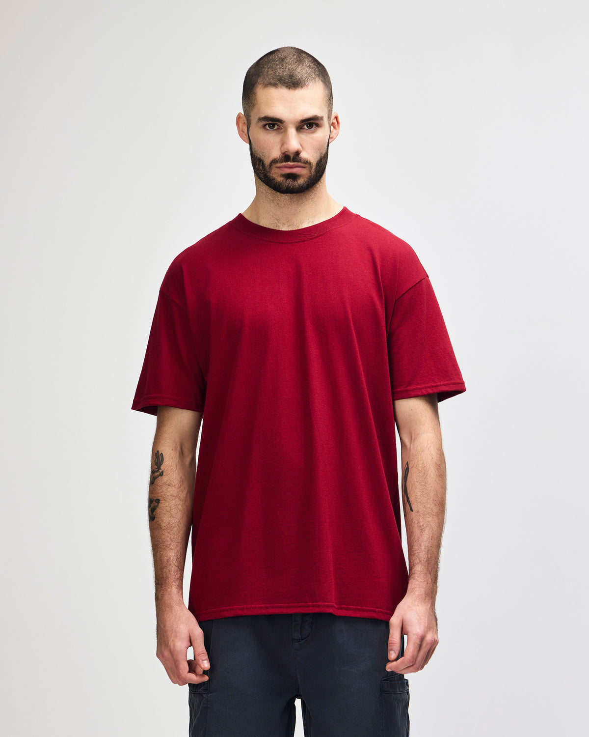Gildan Hammer Maxweight Adult T-Shirt - Cherry Red